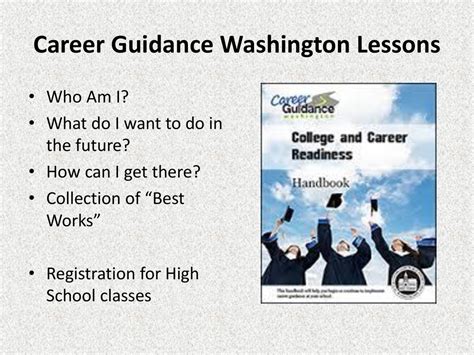 Career Guidance Washington Lesson Ppt Download