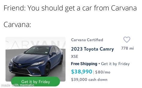 Carvana R Memes