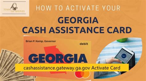 Cashassistance Gateway Ga Gov Activate Card Number Login How To