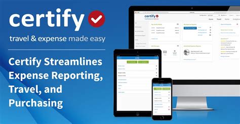 Certify Streamlines Expense Reporting Travel And Purchasing For Smbs