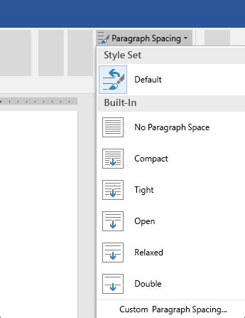 Change The Line Spacing In Word Word