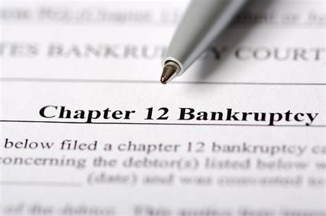 Chapter 12 Bankruptcy Paperwork Stock Photo Download Image Now Istock