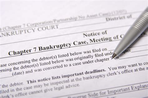 Chapter 7 Bankruptcy Checklist Albers Associates