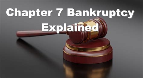 Chapter 7 Bankruptcy Timing And Filing Process