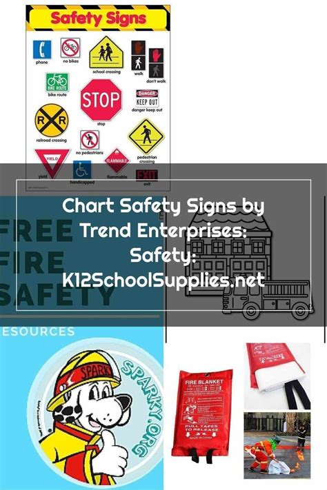 Chart Safety Signs By Trend Enterprises Safety K12schoolsupplies Net