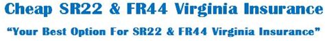 Cheap Sr22 Fr22 Virginia Insurance