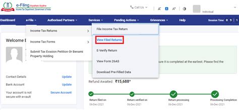 Check Your Income Tax Return Processing Status Myitreturn Help Center