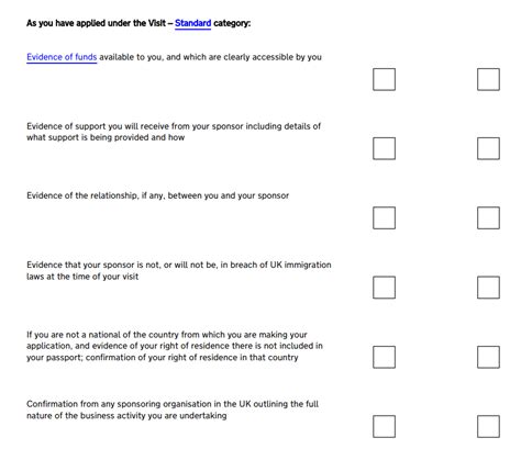 Checklist For Submitting Documents For Uk Visa R Ukvisa