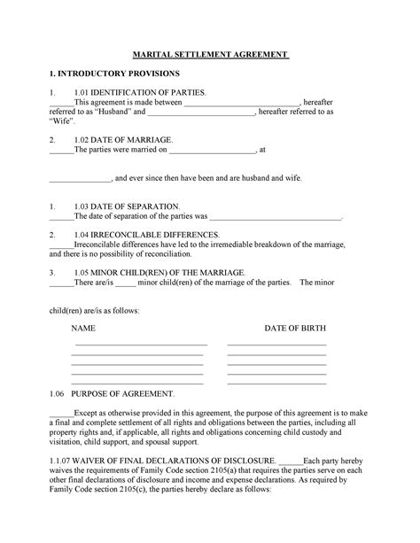 Child Custody And Support Agreement Format Child Custody Child Support