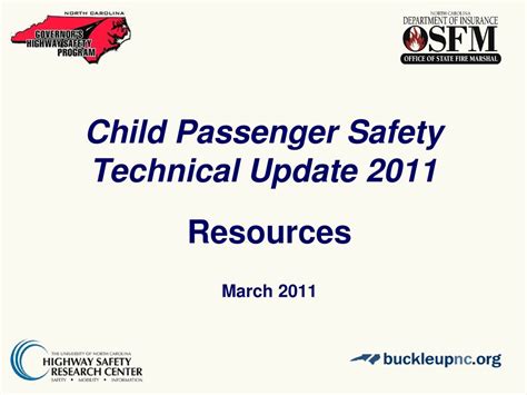 Child Passenger Safety Technical Update Ppt Download