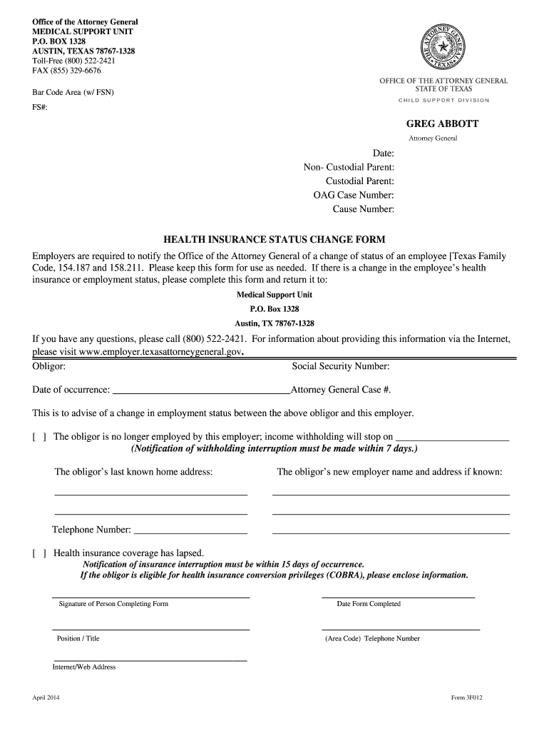 Child Support Affidavit Form Texas 2024 Printableaffidavitform Com