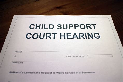 Child Support Hearing Paperwork Stock Photo Download Image Now Istock