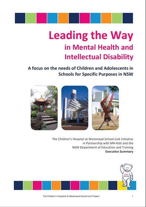 Chw School Link Intellectual Disability Guidelines