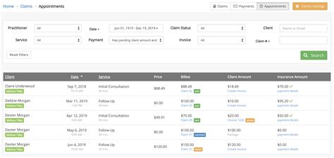 Claims Tracking