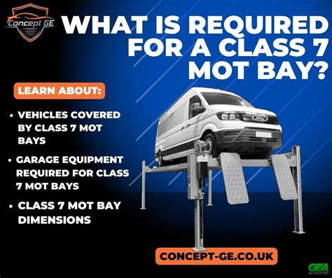 Class 7 Mot Bay Requirements Gea Garage Equipment Association