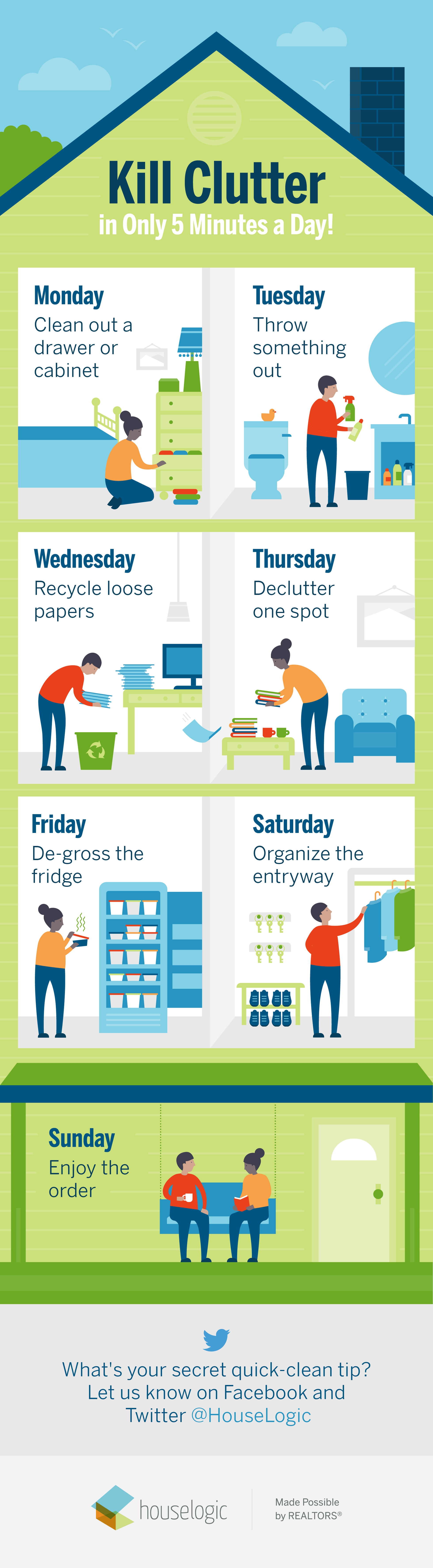 Cleaning Decluttering