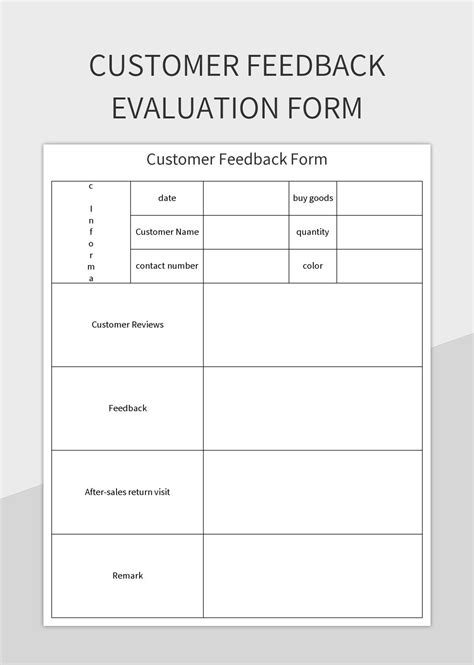 Client Feedback Template