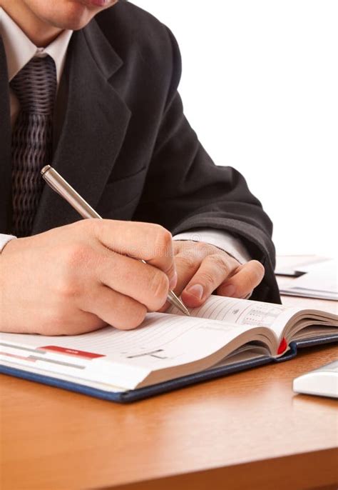 Close Up Of Hand Signing Contract Documents Stock Photo Image Of