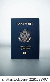 Closeup Us Passport Immigration Visa Citizenship Stock Photo 2281583997 Shutterstock