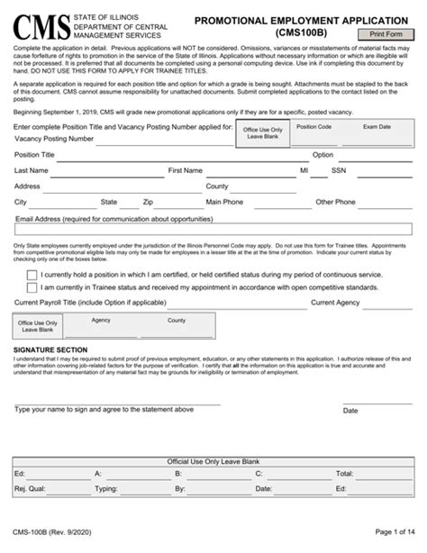 Cms 100B Form Printable Printable Forms Free Online