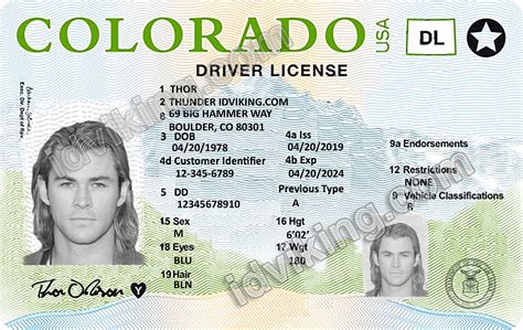 Colorado License