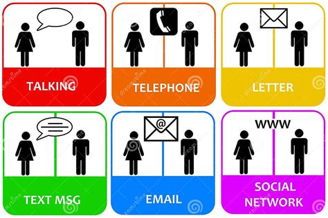 Communication Stock Illustration Illustration Of Connections 22202695