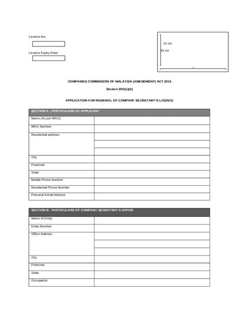 Company Secretary Doc Template Pdffiller