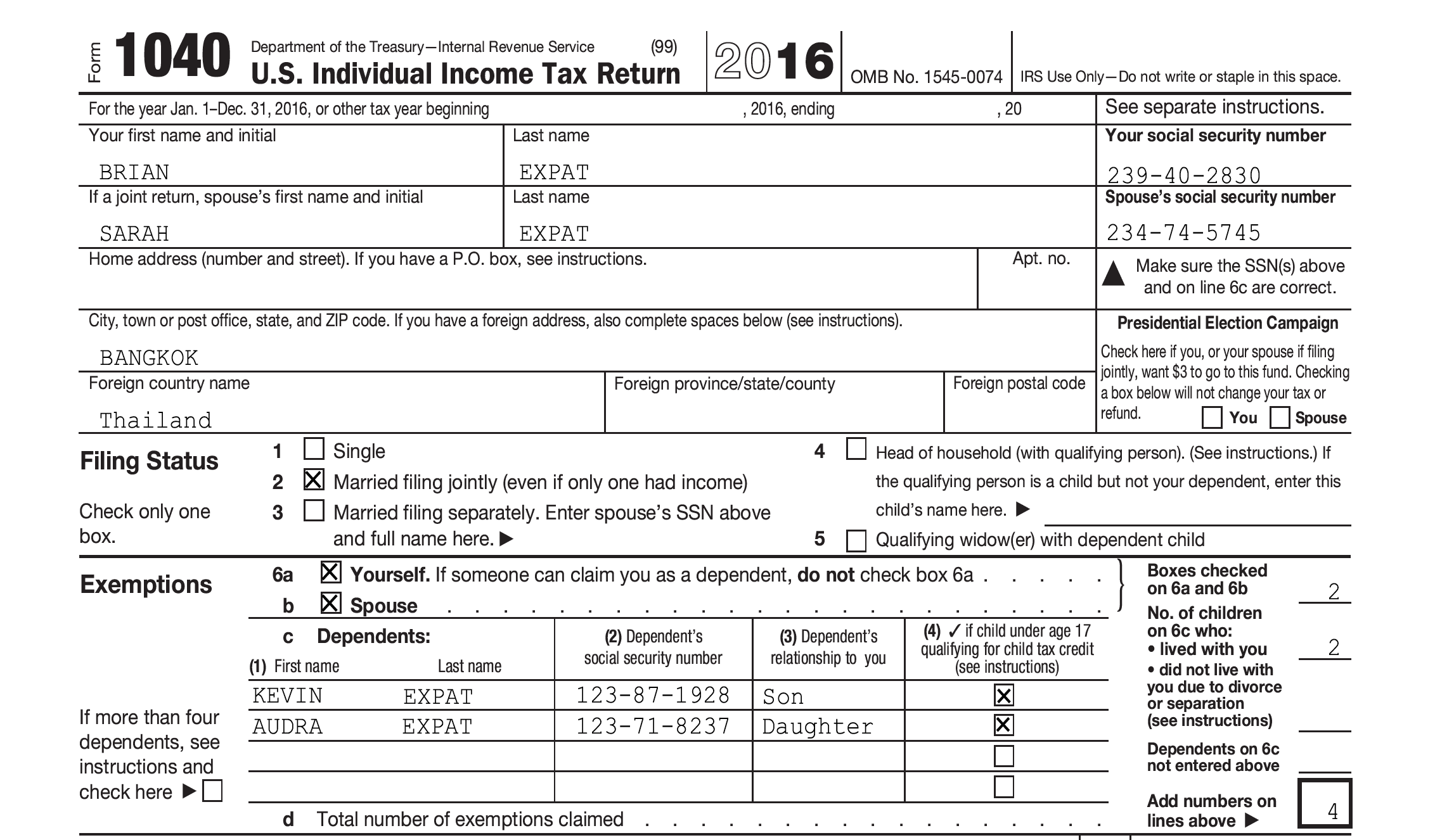 Completing Form 1040 The Face Of Your Tax Return Us 2021 Tax Forms