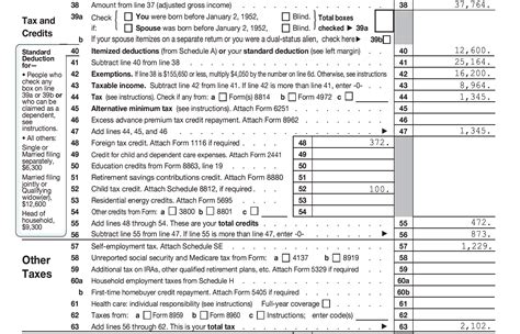 Completing Form 1040 The Face Of Your Tax Return Us Expat Taxes