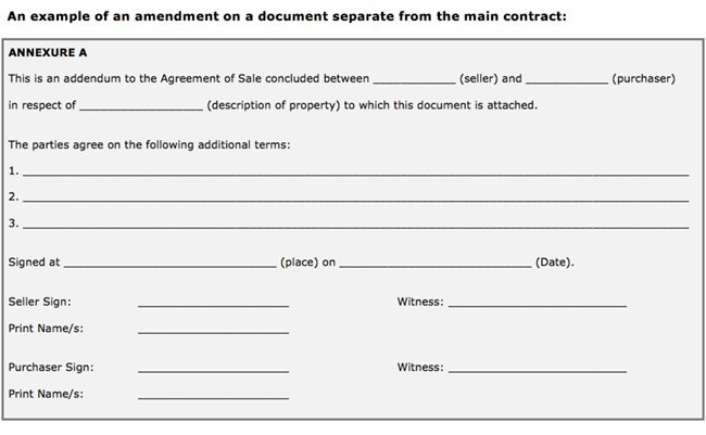 Completing The Offer To Purchase Document Private Property