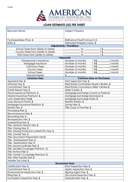 Construction Estimate For Bank Loan Format Fill Online Printable