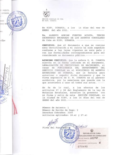 Consular Legalization Of Documents For Cuba Ust Group