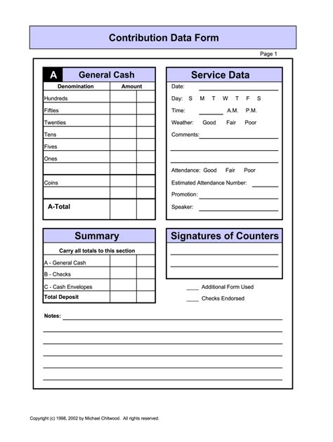 Contribution Data Form Fill And Sign Printable Template Online Us