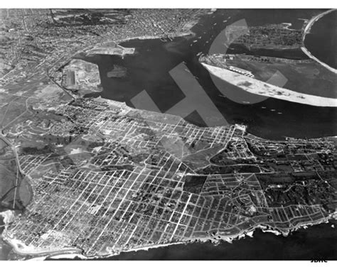 Coronado Islands Aerial 1936 San Diego History Center