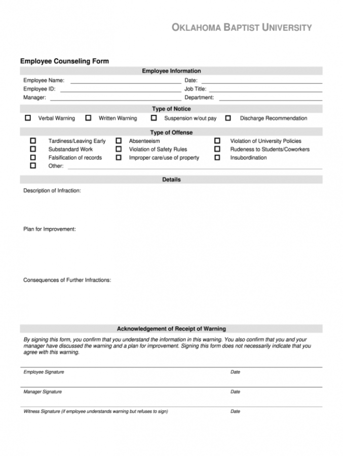 Counseling Record Fill And Sign Printable Template Online