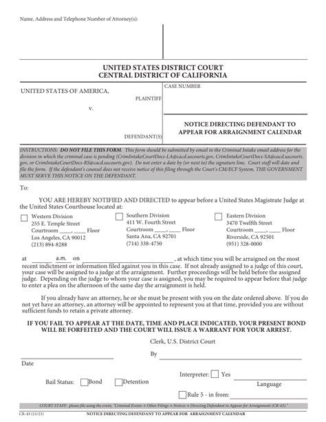 Cr 142 Notice Of Appeal And Record On Appeal Infraction Free Download