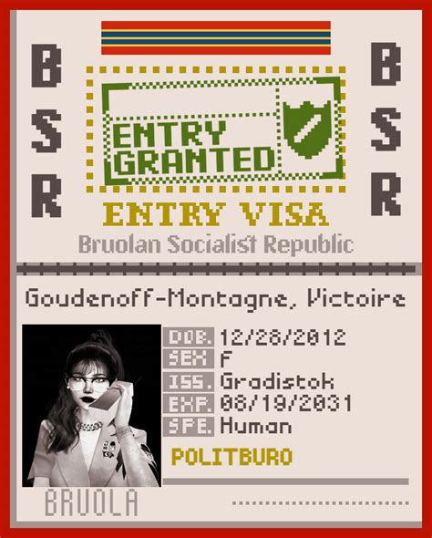 Create A Papers, Please Game Passport Style By Peinturelure, 54% Off