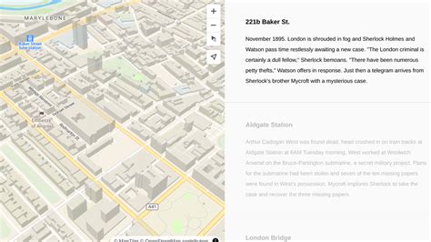 Create A Story Map Fly To A Location Based On The Scroll Position