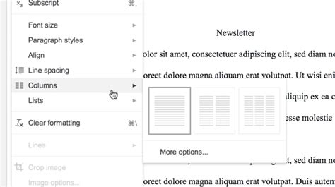 Create Customize Columns In Google Docs No More Workarounds Needed