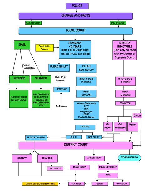 Criminal Law Flow Charts