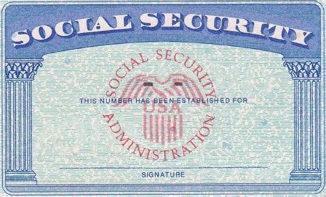 Customizable Social Security Templates