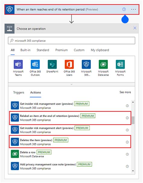 Customize What Happens At The End Of The Retention Period Microsoft Learn