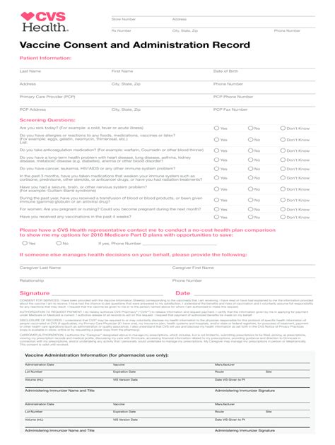 Cvs Health Vaccine Record Fill Out Amp Sign Online Dochub