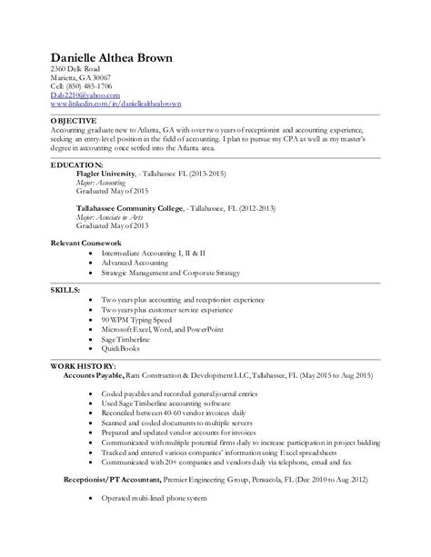 Danielle Brown Resume Pdf