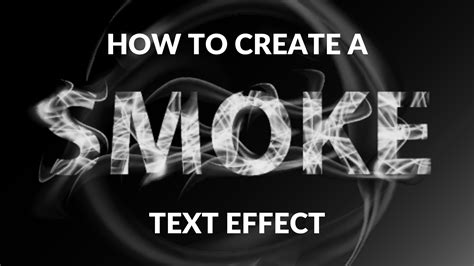 Davinci Resolve Tutorial How To Create A Smoke Text Effect Youtube