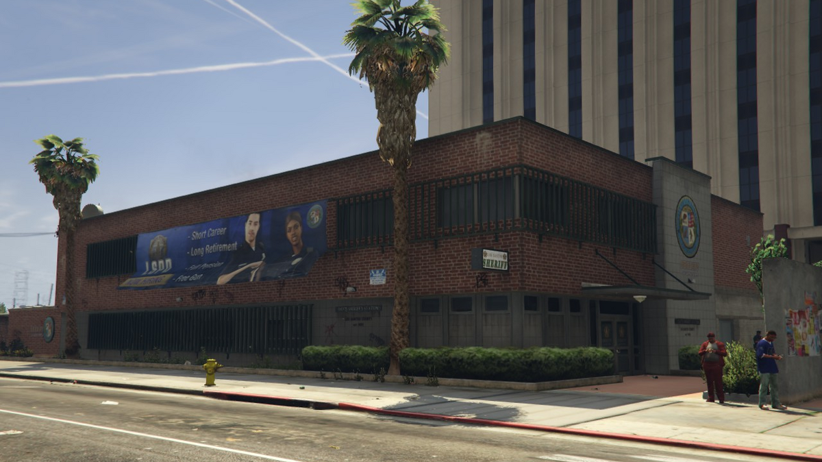 Davis Courts Building In Gta 5