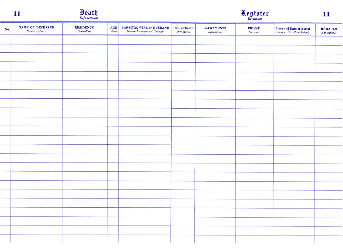 Death Register 192 193 Mckay Church Goods