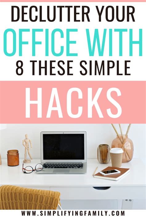 Declutter Your Office Space With These 8 Simple Hacks