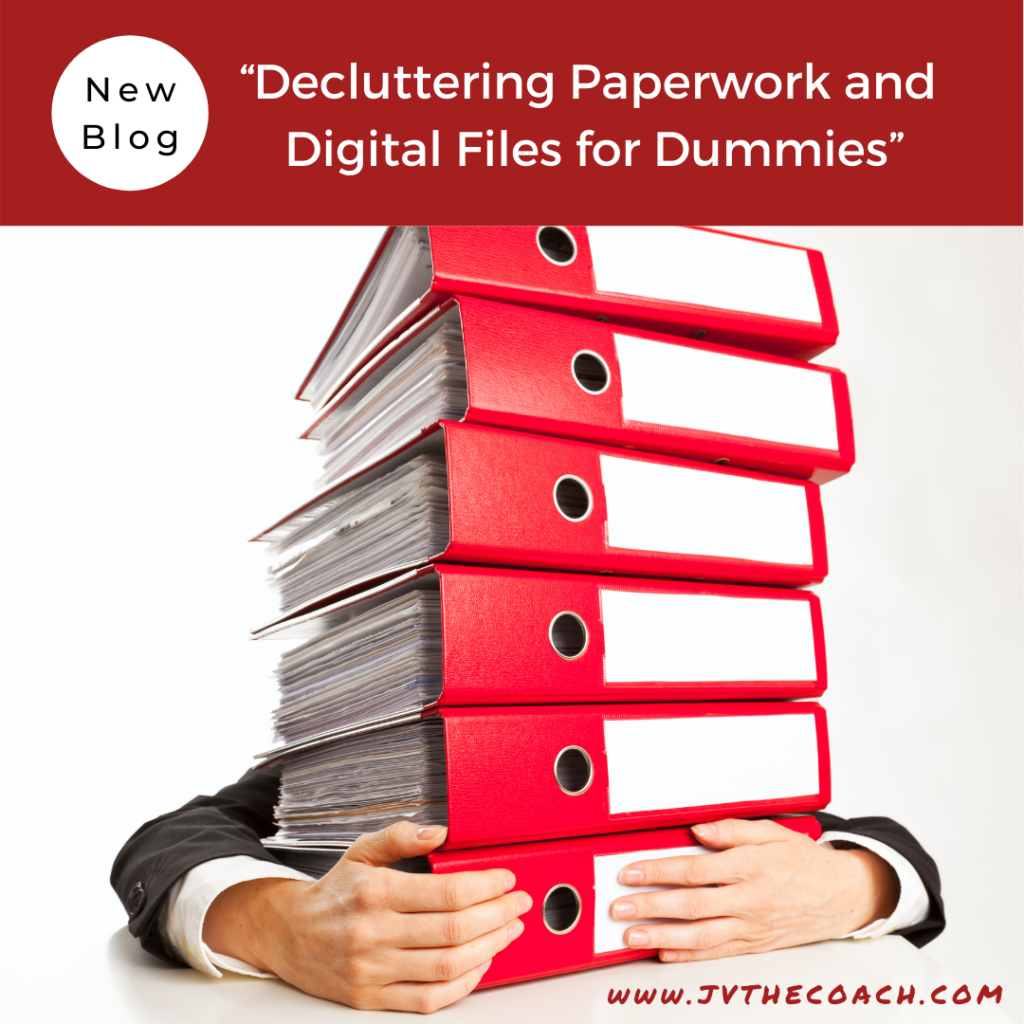 Decluttering Paperwork Digital Files For Dummies