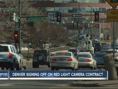 Denver Ready To Renew Red Light And Speed Camera Contract Youtube